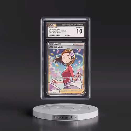 2021 Evolving Skies #199/203 Aroma Lady - Ultra Rare Holo (CGC 10 GEM MINT)