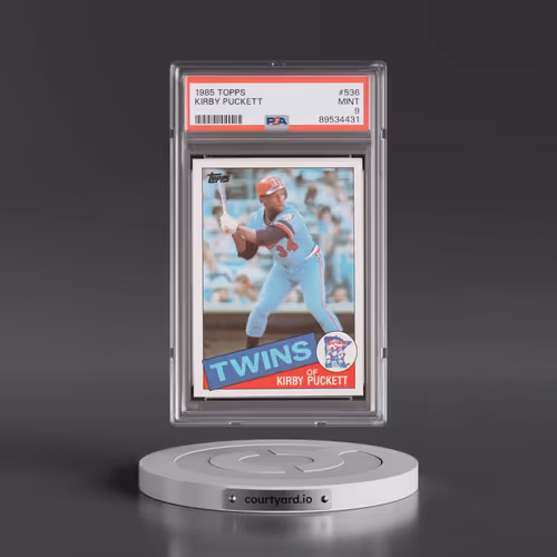 1985 Topps #536 Kirby Puckett (PSA 9 MINT)