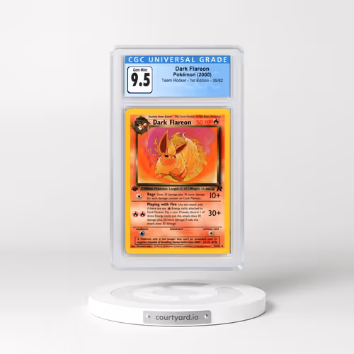 2000 Team Rocket #35/82 Dark Flareon - 1st Edition 1st Edition (CGC 10 GEM MINT)