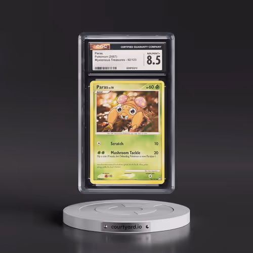 2007 Mysterious Treasures #92/123 Paras (CGC 8.5 NM-MT+)