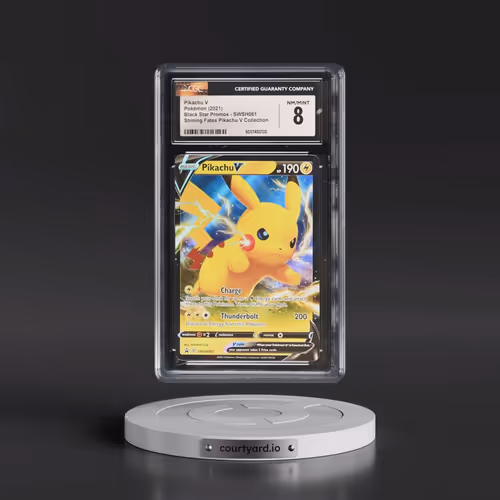 2017 Black Star Promos - Sword & Shield #SWSH061 Pikachu V - Shining Fates Pikachu V Collection (Hol