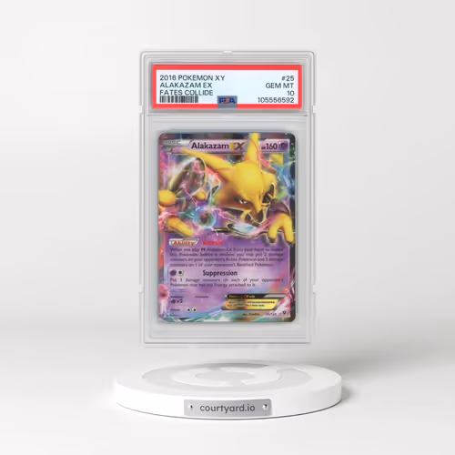 2016 Pokémon XY Fates Collide #25 Alakazam EX - Holo (PSA 10 GEM MINT)