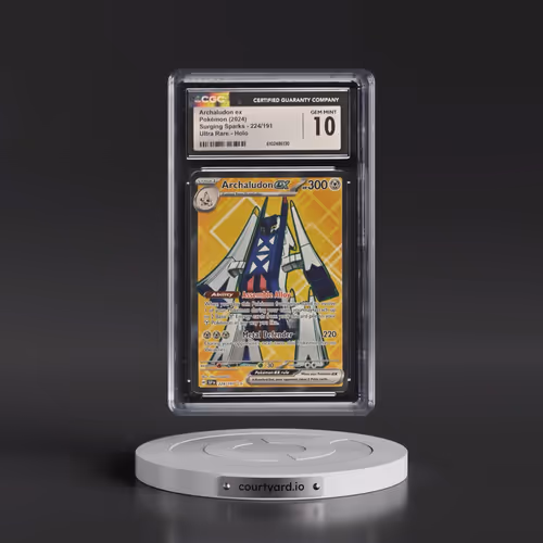 2024 Surging Sparks - SSP EN #224/191 Archaludon ex - Ultra Rare Holo (CGC 10 GEM MINT)