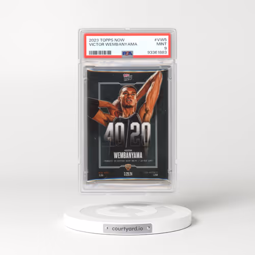 2023 Topps Now #VW5 Victor Wembanyama (PSA 9 MINT)