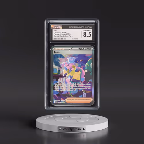 2024 Paldean Fates - PAF EN #237/091 Iono - Special Illustration Rare (Holo) (CGC 8.5 NM-MT+)
