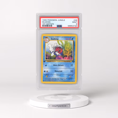 1999 Pokémon Jungle #46 Seaking - 1st Edition (PSA 9 MINT)