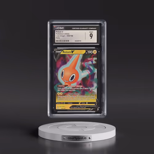 2022 Lost Origin #058/196 Rotom V - Holo (CGC 9 MINT)