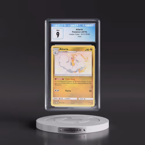 2019 Hidden Fates #SV37/SV94 Altaria - Shiny Vault Holo (CGC 9 MINT)