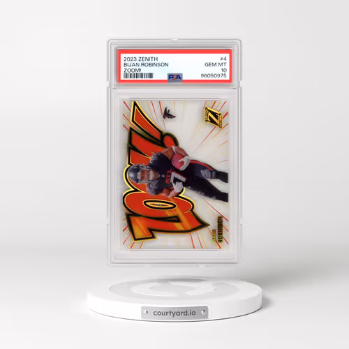 2023 Panini Zenith Zoom! #4 Bijan Robinson (PSA 10 GEM MINT)