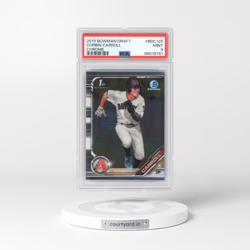 2019 Bowman Draft #BDC125 Corbin Carroll - Chrome (PSA 9 MINT)