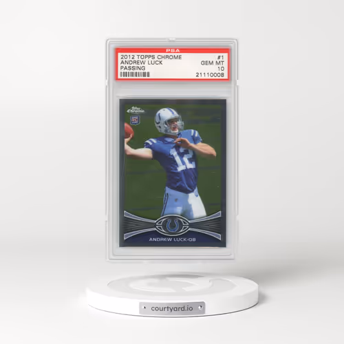 2012 Topps Chrome #1 Andrew Luck - Passing (PSA 10 GEM MINT)
