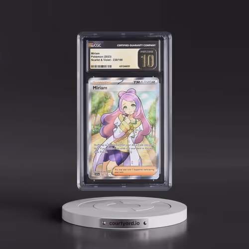 2023 Scarlet & Violet #238/198 Miriam - Ultra Rare Holo (CGC 10 PRISTINE)