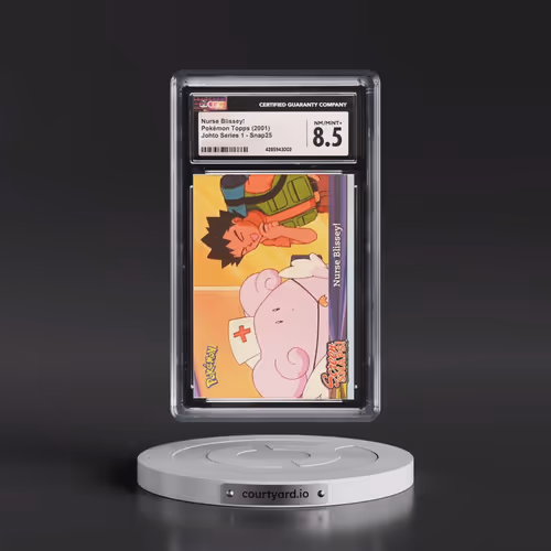 2001 Johto Series 1 #Snap25 Nurse Blissey! (CGC 8.5 NM-MT+)