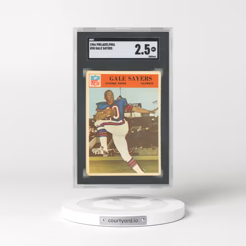 1966 Philadelphia #38 Gale Sayers (SGC 2.5 GOOD+)