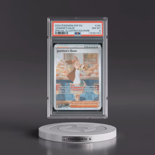 2024 Pokémon Ssp EN-Surging Sparks #245 Jasmine's Gaze - Special Illustration Rare (PSA 8 NM-MT)