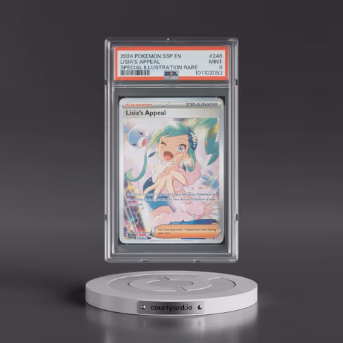 2024 Pokémon Ssp EN-Surging Sparks #246 Lisia's Appeal - Special Illustration Rare (PSA 9 MINT)