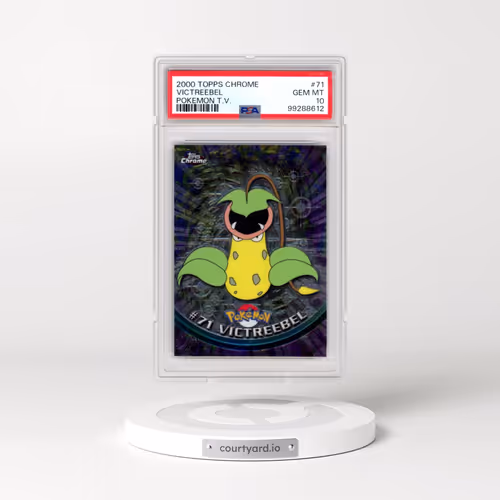 2000 Topps Chrome Pokémon T.V. #71 Victreebel (PSA 10 GEM MINT)