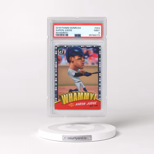 2018 Panini Donruss Whammy! #W4 Aaron Judge (PSA 9 MINT)