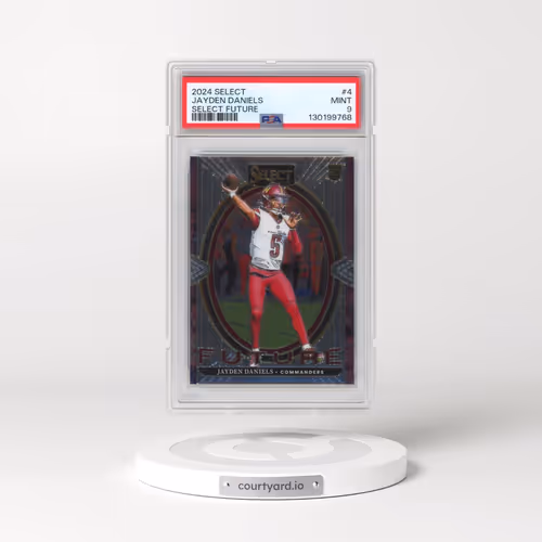 2024 Panini Select Select Future #4 Jayden Daniels (PSA 9 MINT)