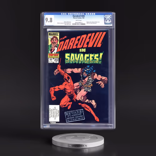 Daredevil #202 CGC 9.8 White Pages (Marvel Comics, 1/84) - Universal