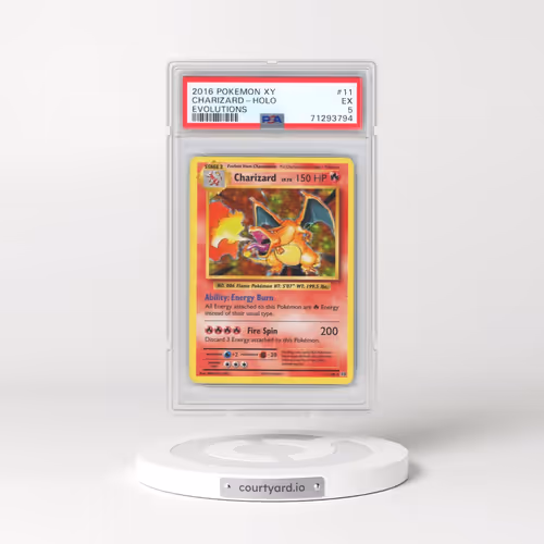 2016 Pokémon XY Evolutions #11 Charizard - Holo (PSA 5 EX)