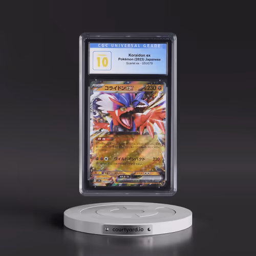 2023 Scarlet ex #050/078 Koraidon ex - Holo (CGC 10 PRISTINE)
