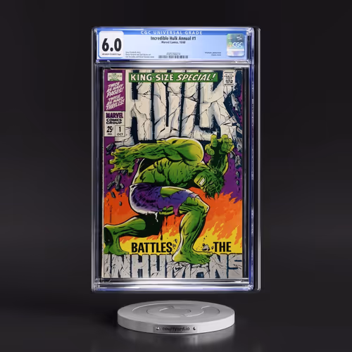 Incredible Hulk Annual #1 CGC 6.0 Off-white to White Pages (Marvel Comics, 10/68)