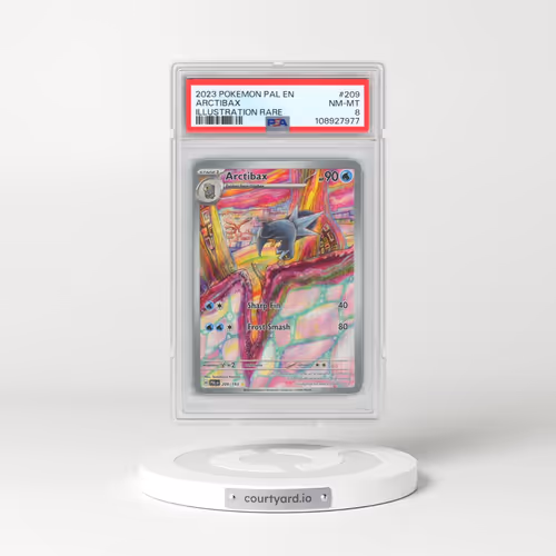 2023 Pokémon Pal EN-Paldea Evolved #209 Arctibax - Illustration Rare (PSA 8 NM-MT)