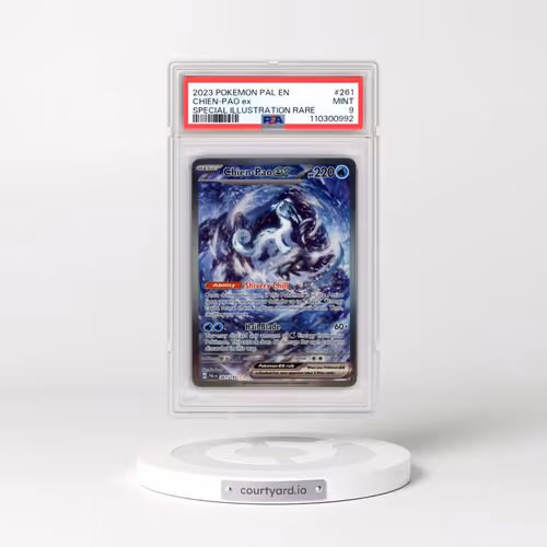 2023 Pokémon Pal EN-Paldea Evolved #261 Chien-Pao EX - Holo Special Illustration Rare (PSA 9 MINT)