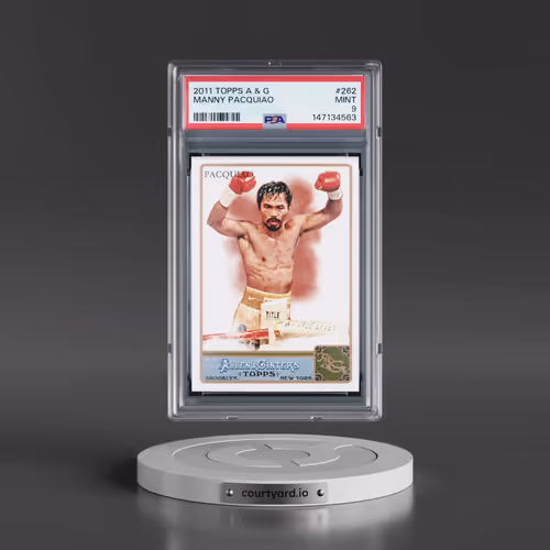 2011 Topps Allen & Ginter #262 Manny Pacquiao (PSA 9 MINT)
