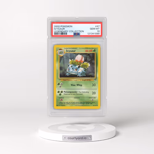 2002 Pokémon Legendary Collection #47 Ivysaur (PSA 10 GEM MINT)