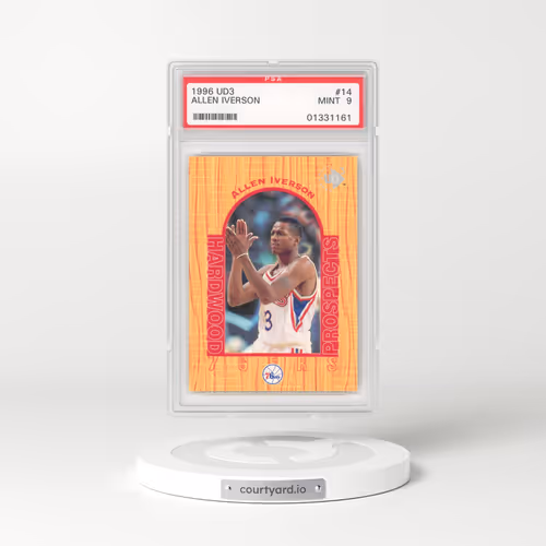 1996 UD3 #14 Allen Iverson (PSA 9 MINT)