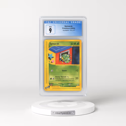 2003 Aquapolis #62/147 Spinarak (CGC 9 MINT)