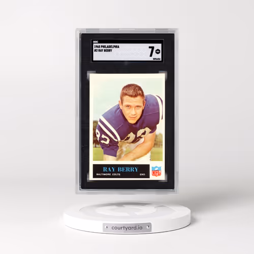 1965 Philadelphia #2 Ray Berry (SGC 7 NM)
