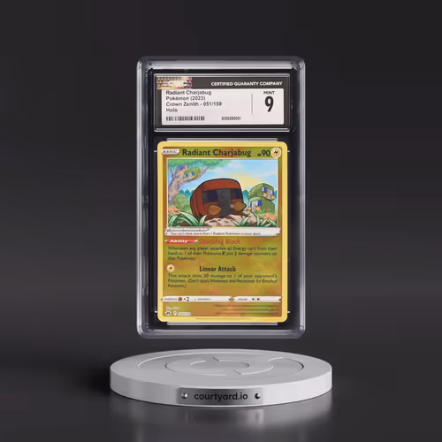 2023 Crown Zenith #051/159 Radiant Charjabug - Holo (CGC 9 MINT)