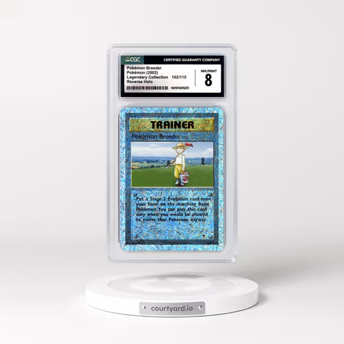 2002 Legendary Collection #102 Pokemon Breeder - Holo (CGC 8 NM-MT)