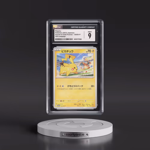 2022 Scarlet & Violet Promos #120/SV-P Pikachu - Gift Campaign (CGC 9 MINT)