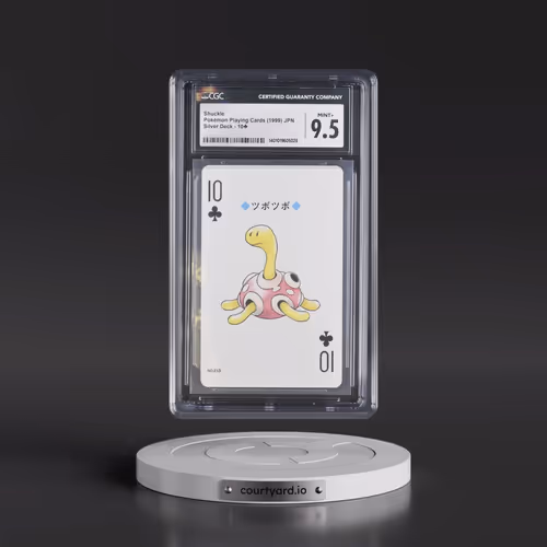 1999 Silver Deck (Lugia Deck) #10ÿ Shuckle (CGC 9.5 MINT+)