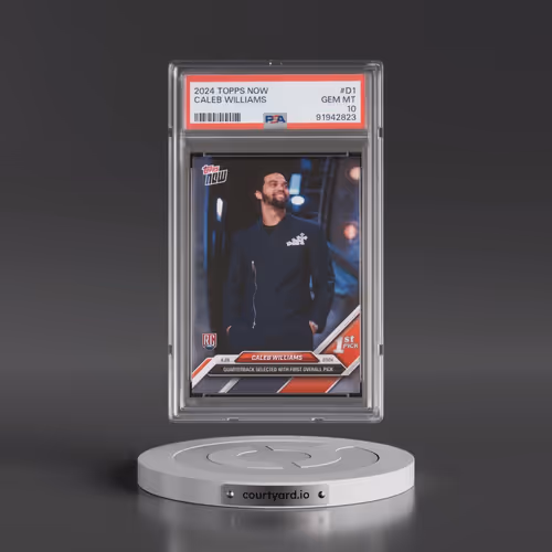 2024 Topps Now #D1 Caleb Williams (PSA 10 GEM MINT)