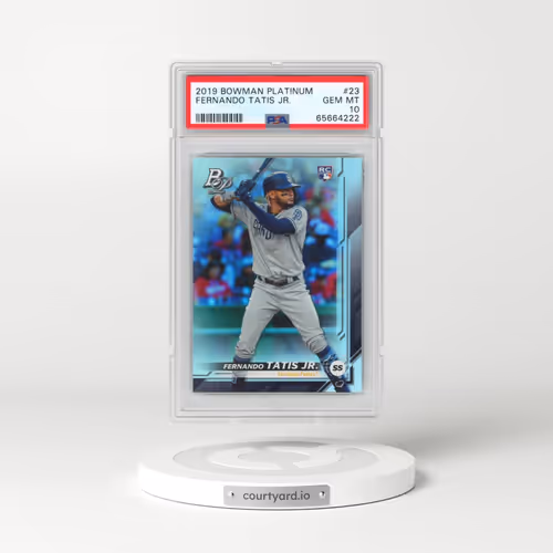 2019 Bowman Platinum #23 Fernando Tatis Jr. (PSA 10 GEM MINT)