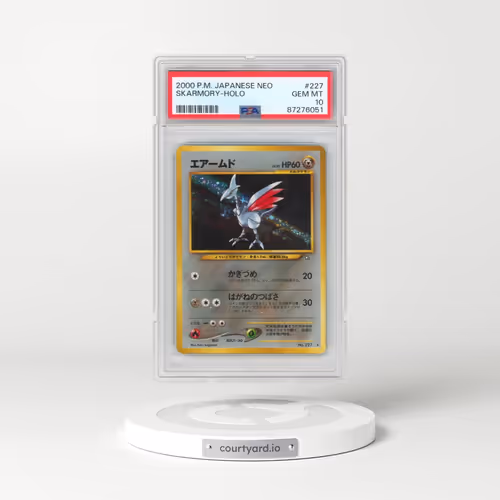 2000 Pokémon Neo #227 Skarmory - Holo (PSA 10 GEM MINT)