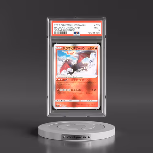 2022 Pokémon Sword & Shield Vstar Universe #015 Radiant Charizard - Holo (PSA 9 MINT)