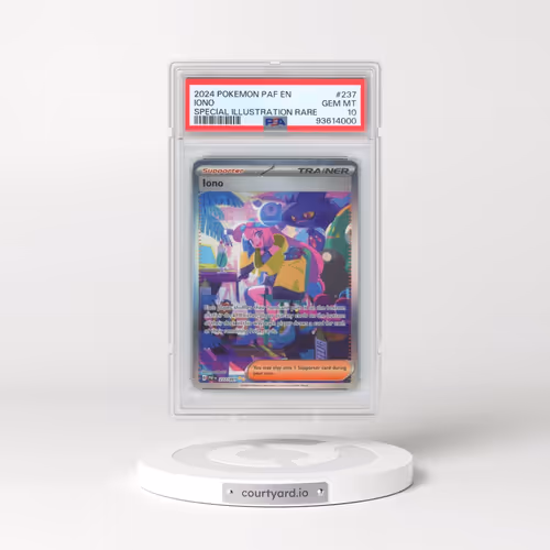 2024 Pokémon Paf EN-Paldean Fates #237 Iono - Special Illustration Rare (PSA 10 GEM MINT)