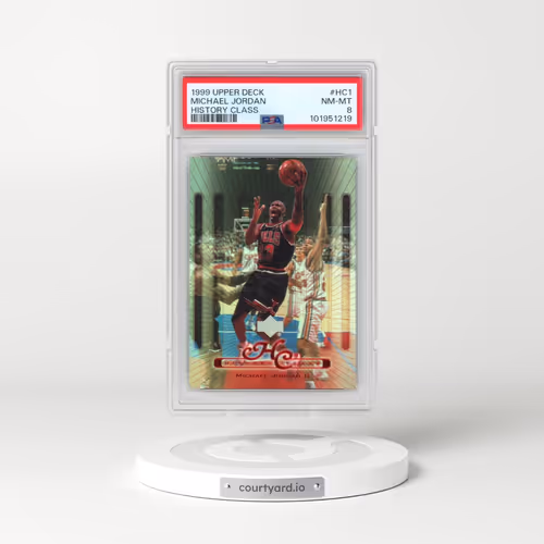 1999 Upper Deck History Class #HC1 Michael Jordan (PSA 8 NM-MT)