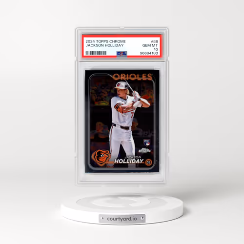 2024 Topps Chrome #88 Jackson Holliday (PSA 10 GEM MINT)