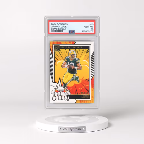 2024 Panini Donruss Bomb Squad #10 Jordan Love (PSA 10 GEM MINT)