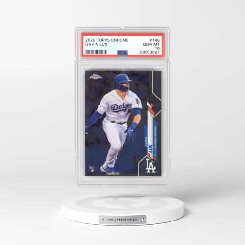 2020 Topps Chrome #148 Gavin Lux (PSA 10 GEM MINT)