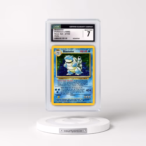 1999 Base Set #2/102 Blastoise - Holo (CGC 7 NM)