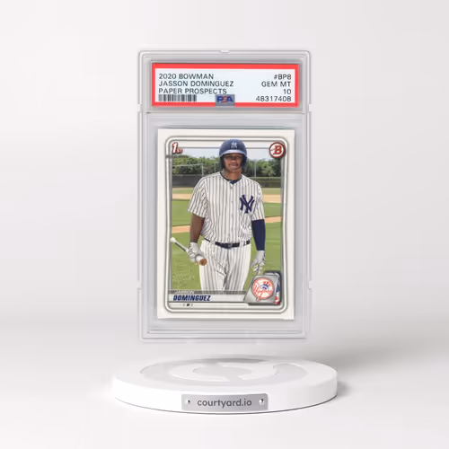 2020 Bowman Paper Prospects #BP8 Jasson Dominguez (PSA 10 GEM MINT)
