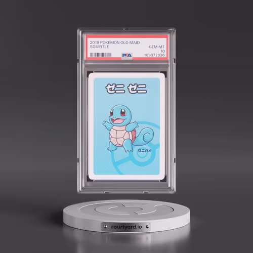 2019 Pokémon Old Maid Squirtle (PSA 10 GEM MINT)